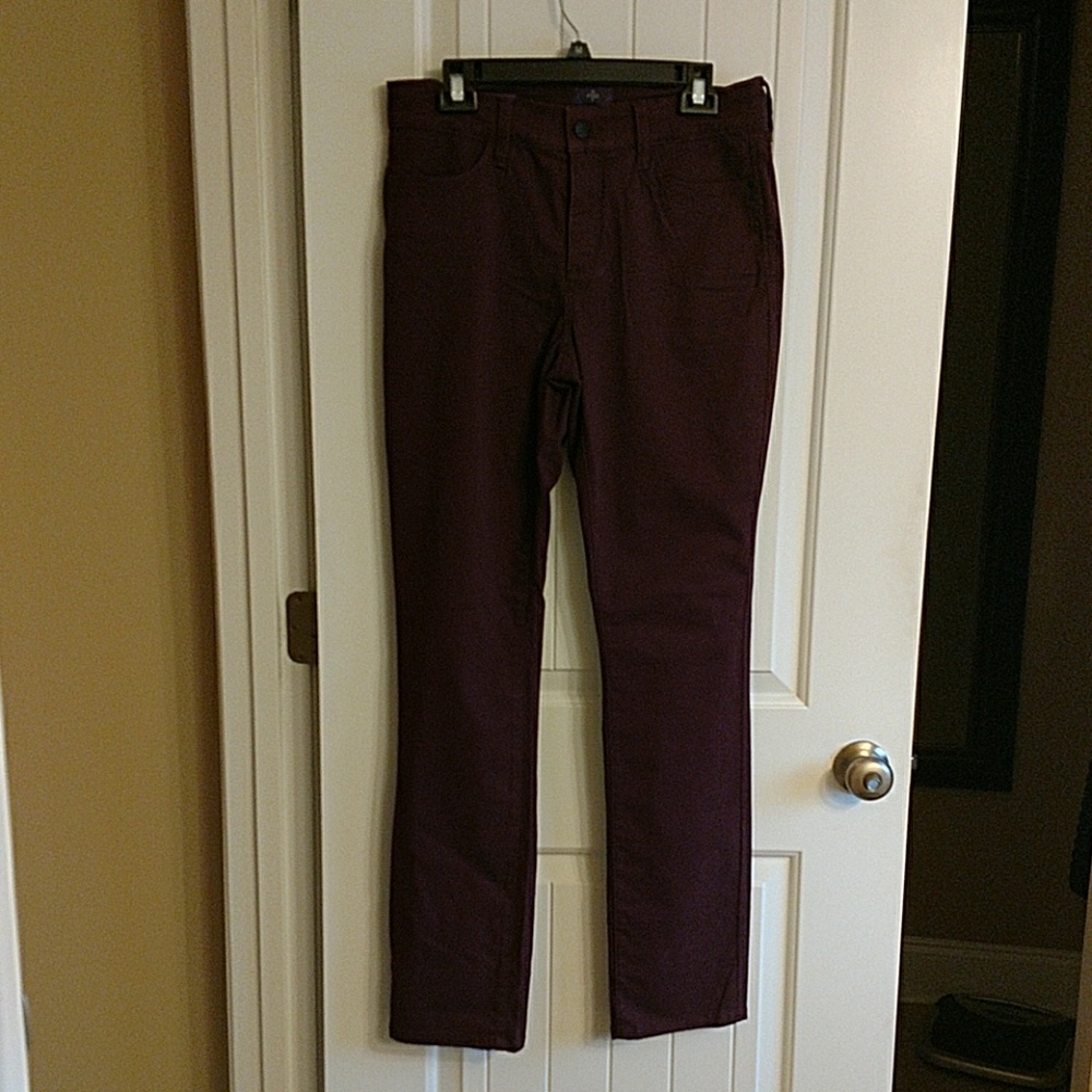 Maroon NYDJ jeans