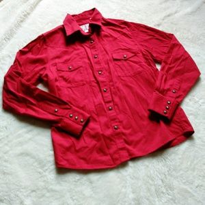 Red Western Shirt