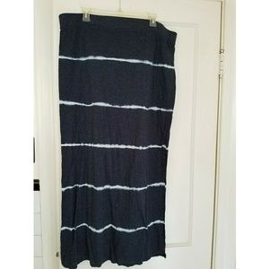 American Eagle Stripe Maxi Skirt