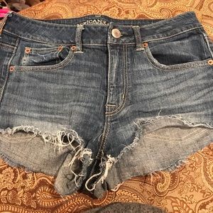 American eagle denim shorts