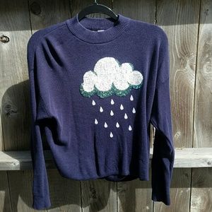 H&M embellished Rainy Day Sweater knitted