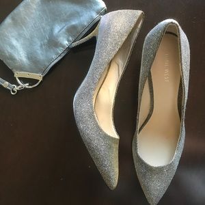 NWOT Nine West Elise shimmering Pump