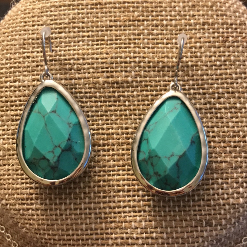 Minaret Hammered Teardrop Earrings