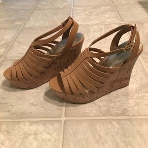 Tan Wedges