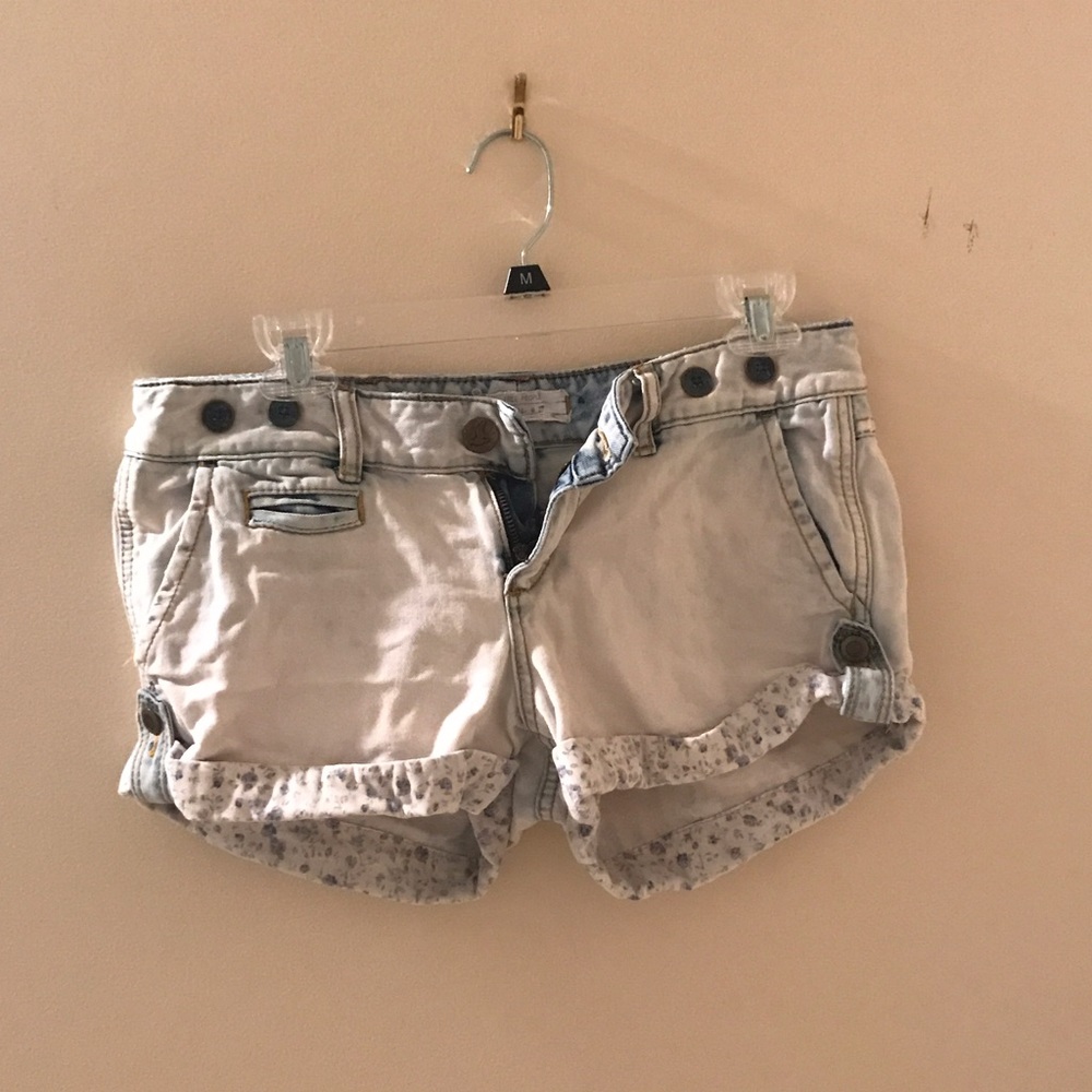 Free people jean shorts
