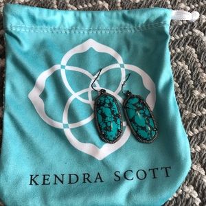 Kendra Scott Turquoise Earrings.
