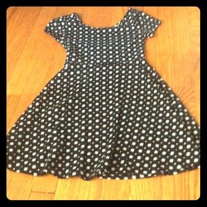 Black and white patterned A-Line