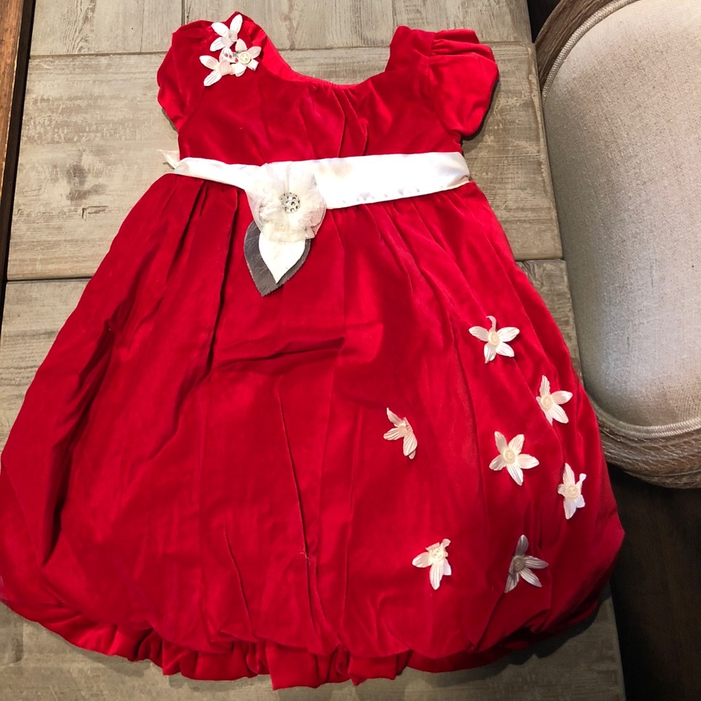 Magpie and Mabel velvet dress
