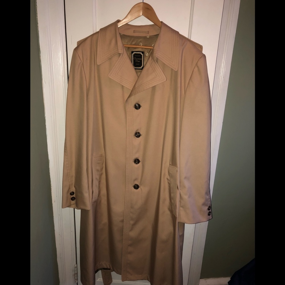 Christian Dior vintage beige trench coat