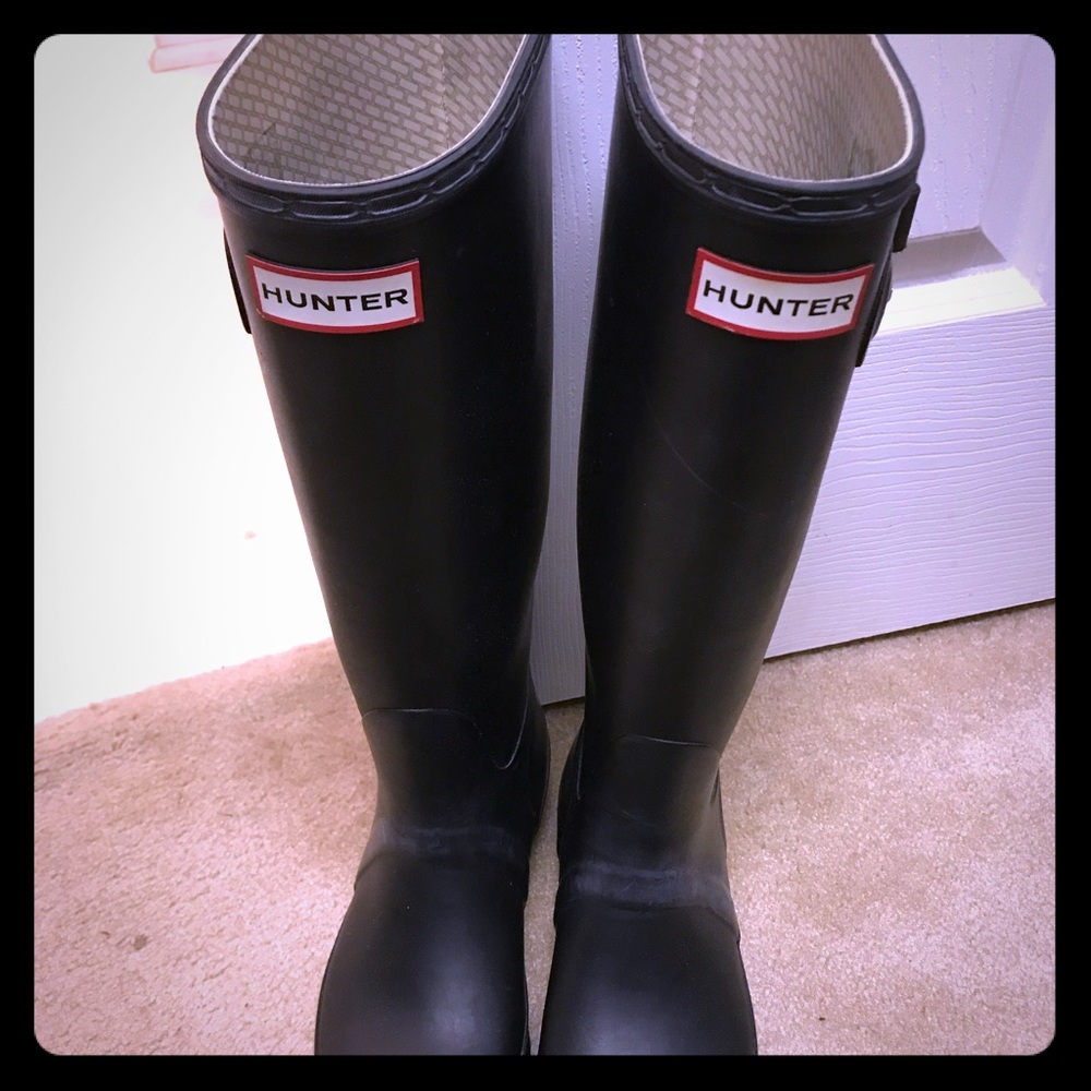 Black Hunter Boots