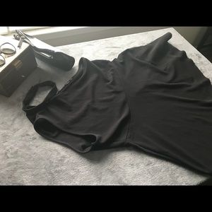 Black dress w/attached choker