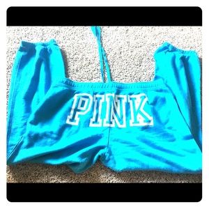 Victoria secret pink crop sweatpants