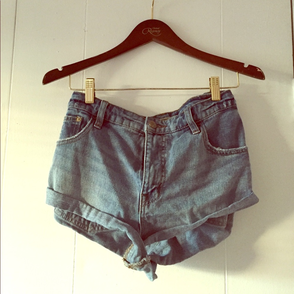 Free People Daisy Duke Denim Shorts