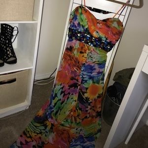Floral Maxi gown