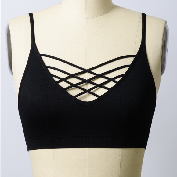 Black bralette - Picture 2 of 4