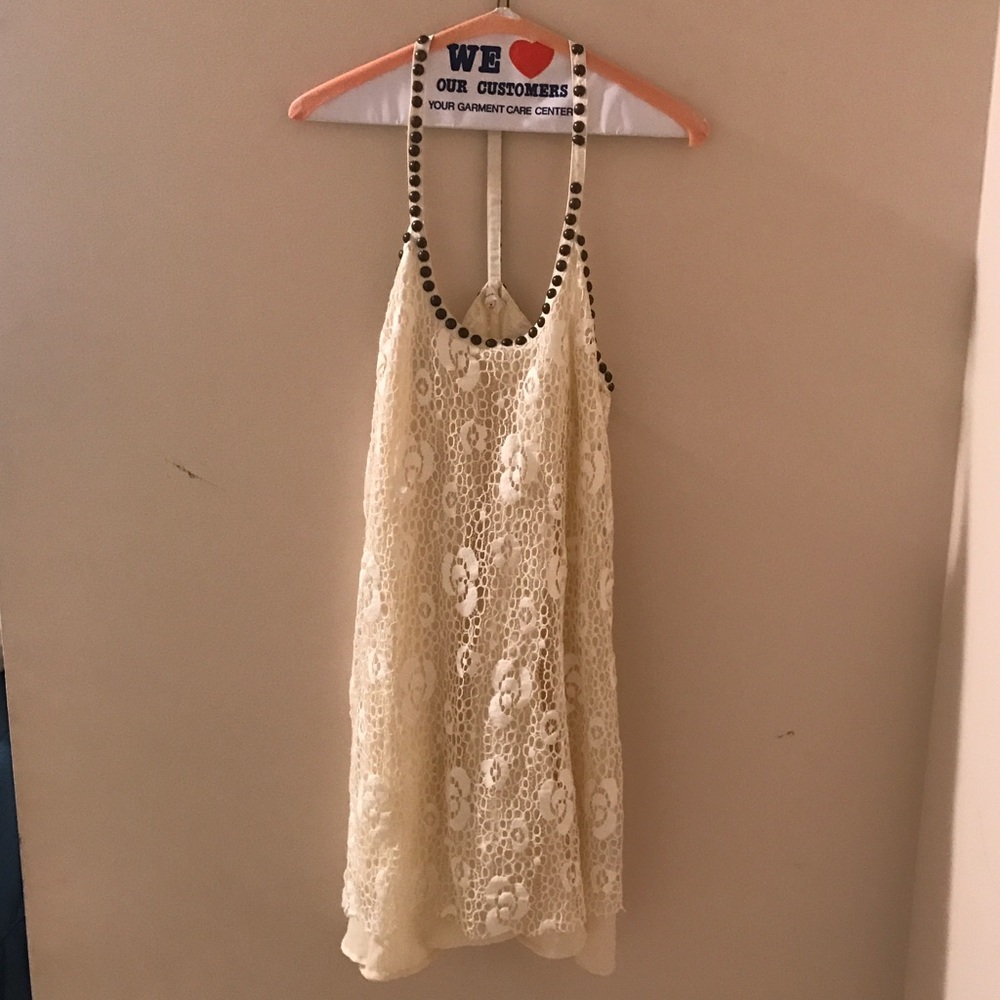 Cream dress