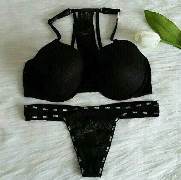 PINK Victoria's Secret Other - SET SIZE 36D PINK VS LIGHTLY LINED BRA & PANTY L
