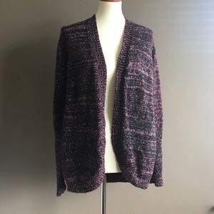 Charming Charlie Mottled Colored Cardigan