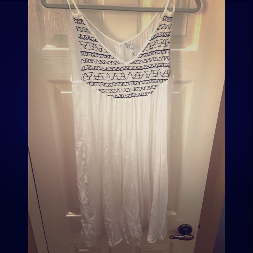 White dress