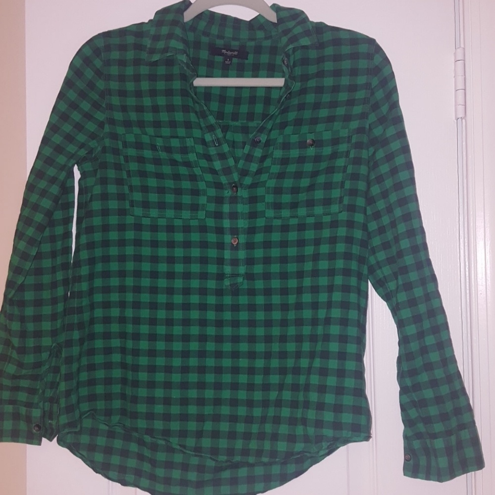 Madewell checked shirt