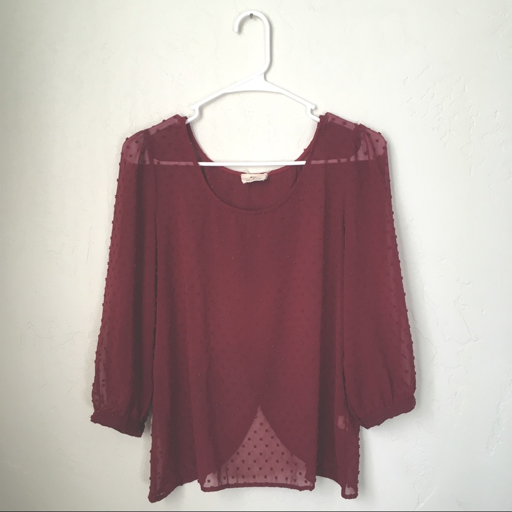 Pins & Needles | Sheer Blouse