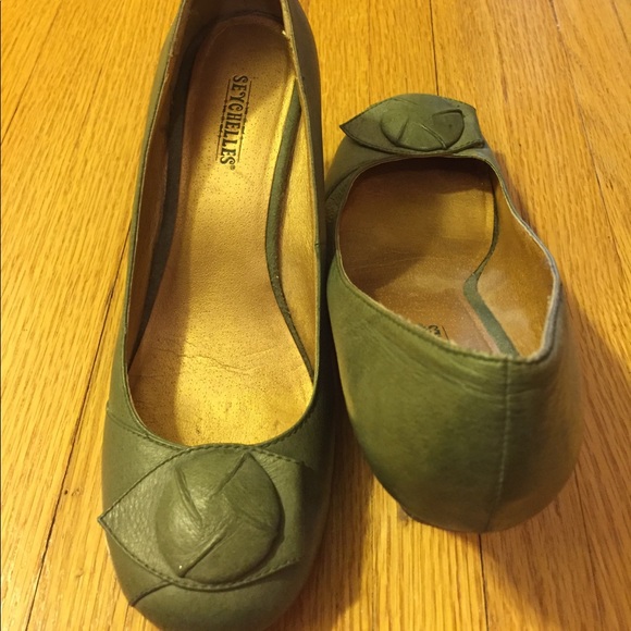 sage color shoes
