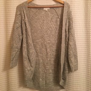 Xs greige (gray/beige) Garage cardigan