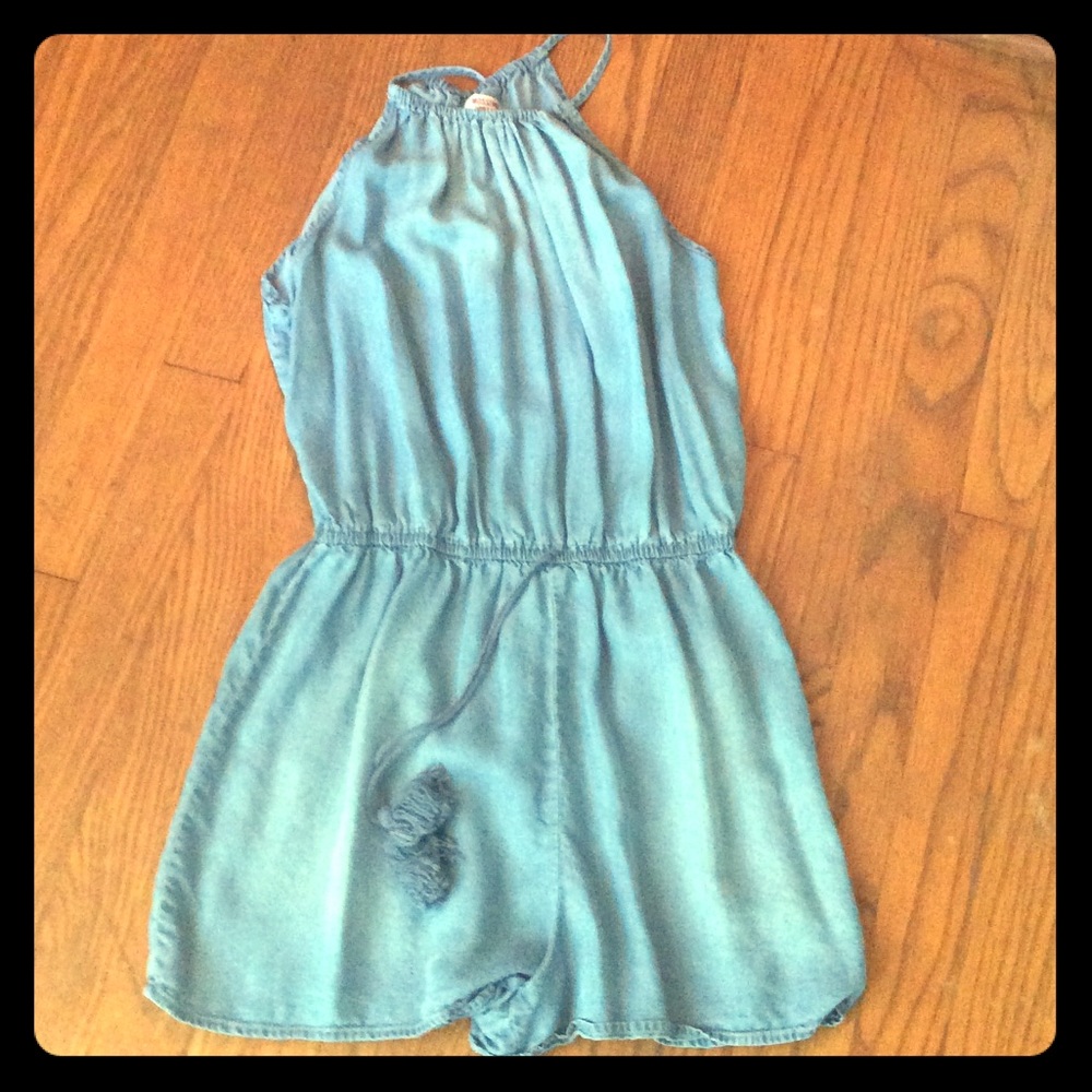 Blue romper