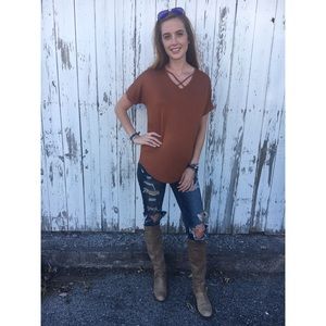 ONLY 2 LEFT!!!! The Chardonnay top! ✨