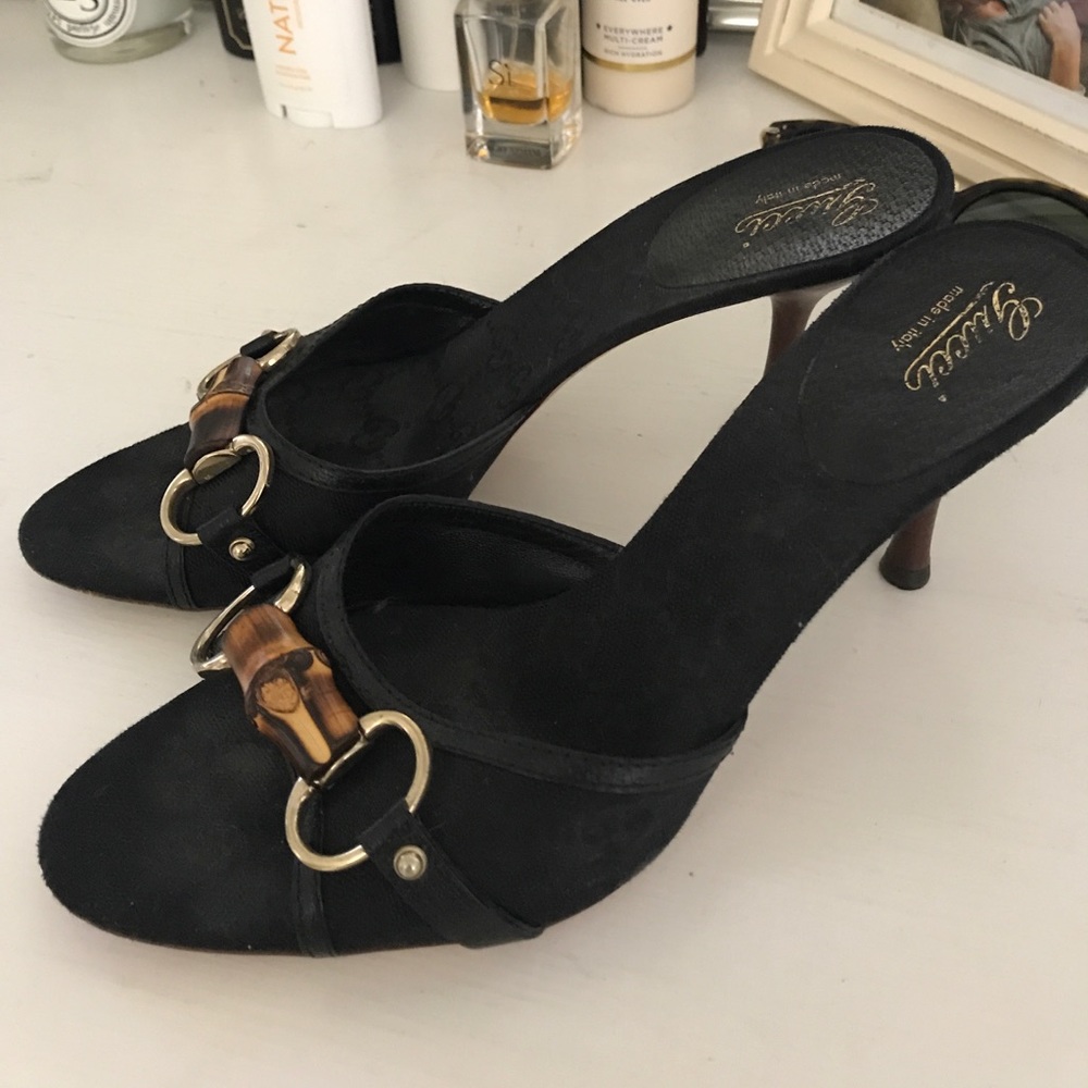 Gucci Bamboo Heels