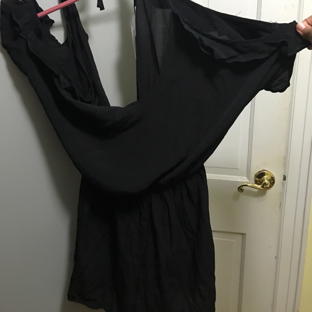 Wet Seal Black Romper