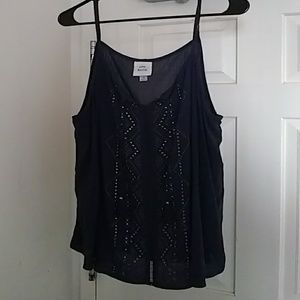 Navy Blue Tank Top