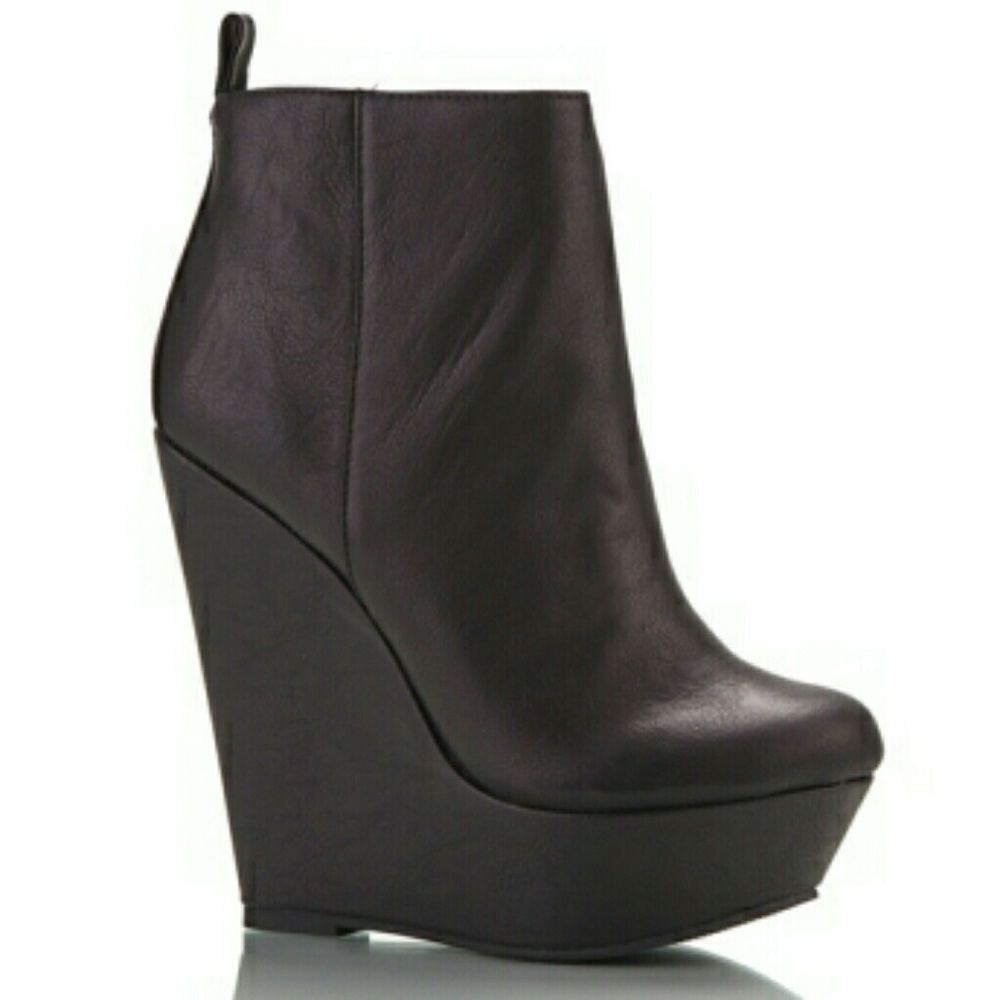 Brown booties from Bakers shoes "susie"