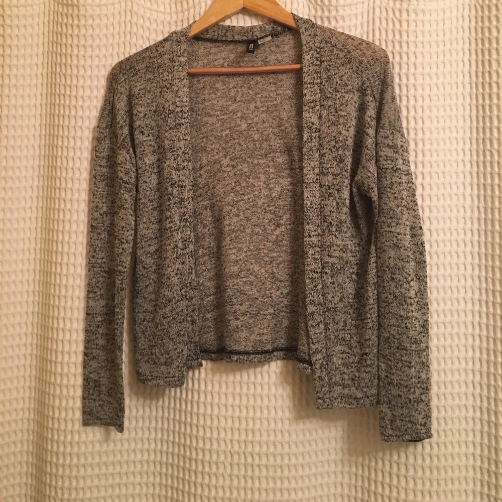 H&M Black and white cardigan