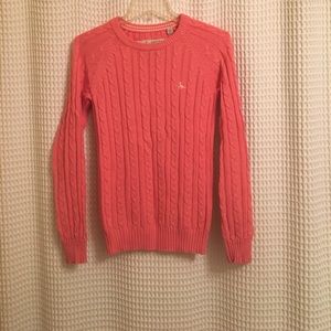 Jack Wills size 4 cotton cable knit sweater