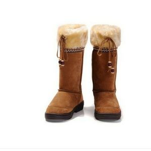 UGG Ultimate Cuff Boots in Chestnut