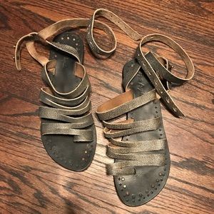 Free People Sunever Strappy Gladiator Sandals