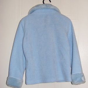 Girls Frost blue Fleece Jacket