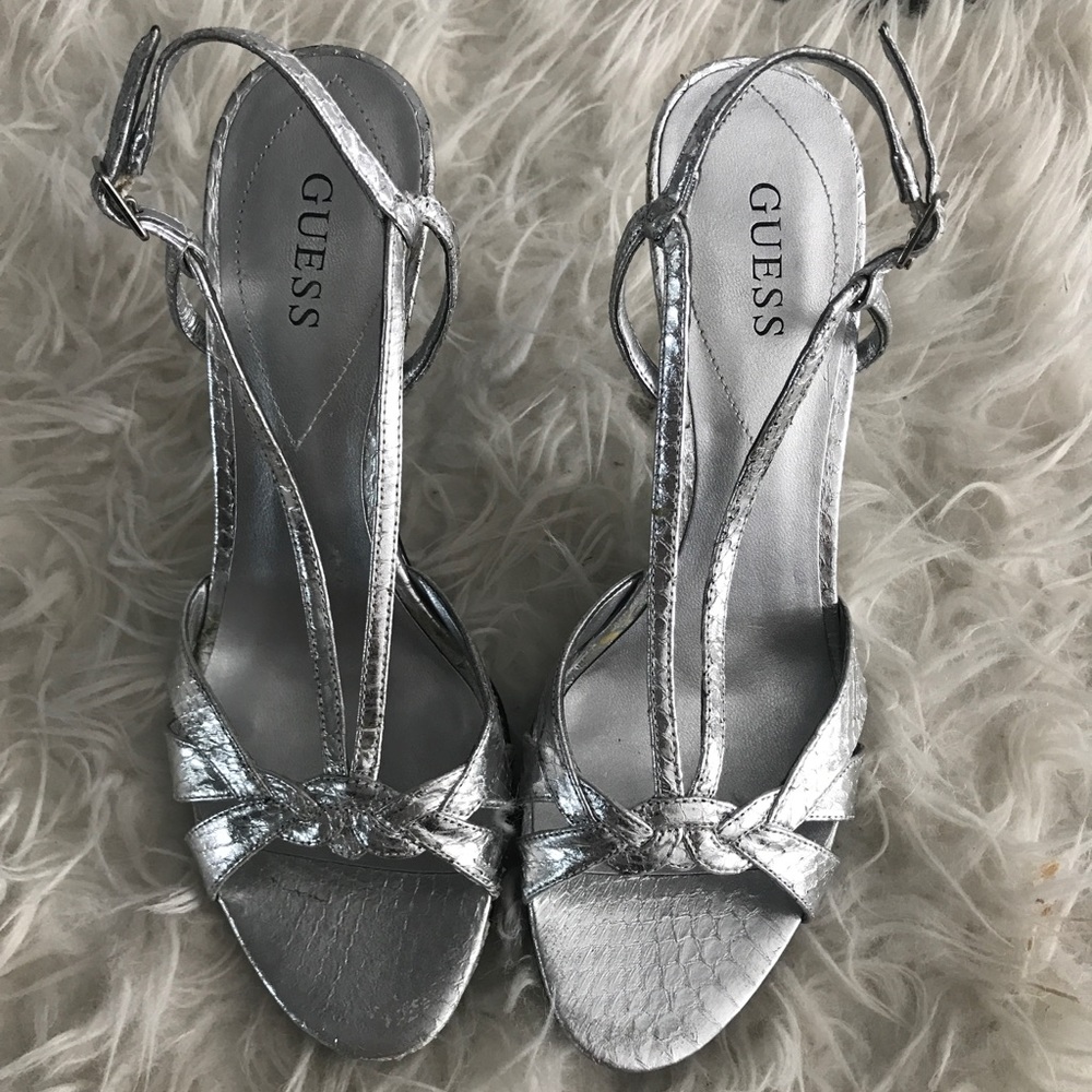 Guess Metallic Heels