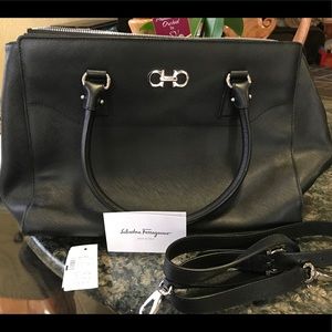 Salvatore Ferragamo Medium Gancio Tote