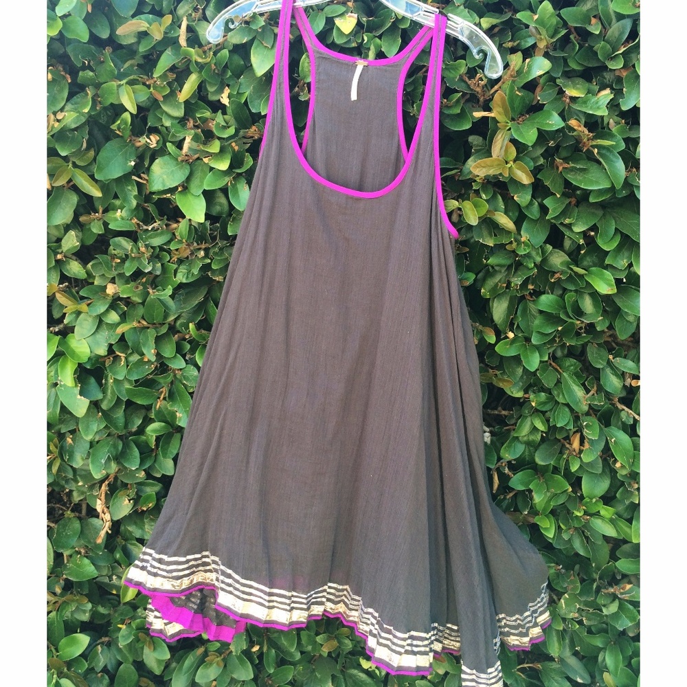 Free People Gray Dress