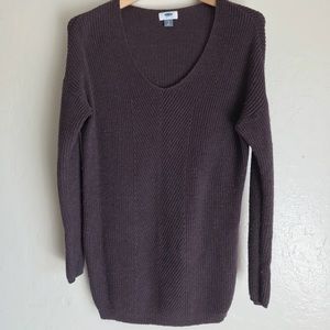 Purple Knit Sweater