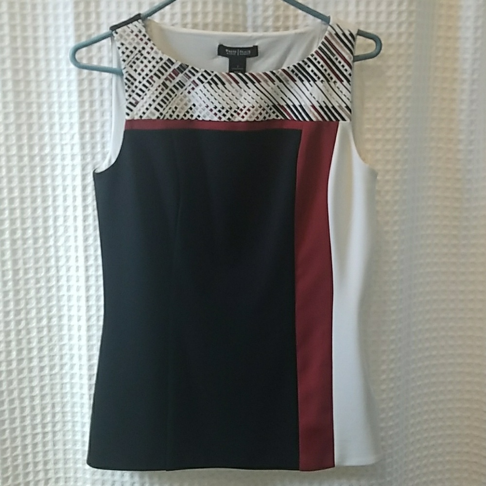 White House Black Market Top Sz 2
