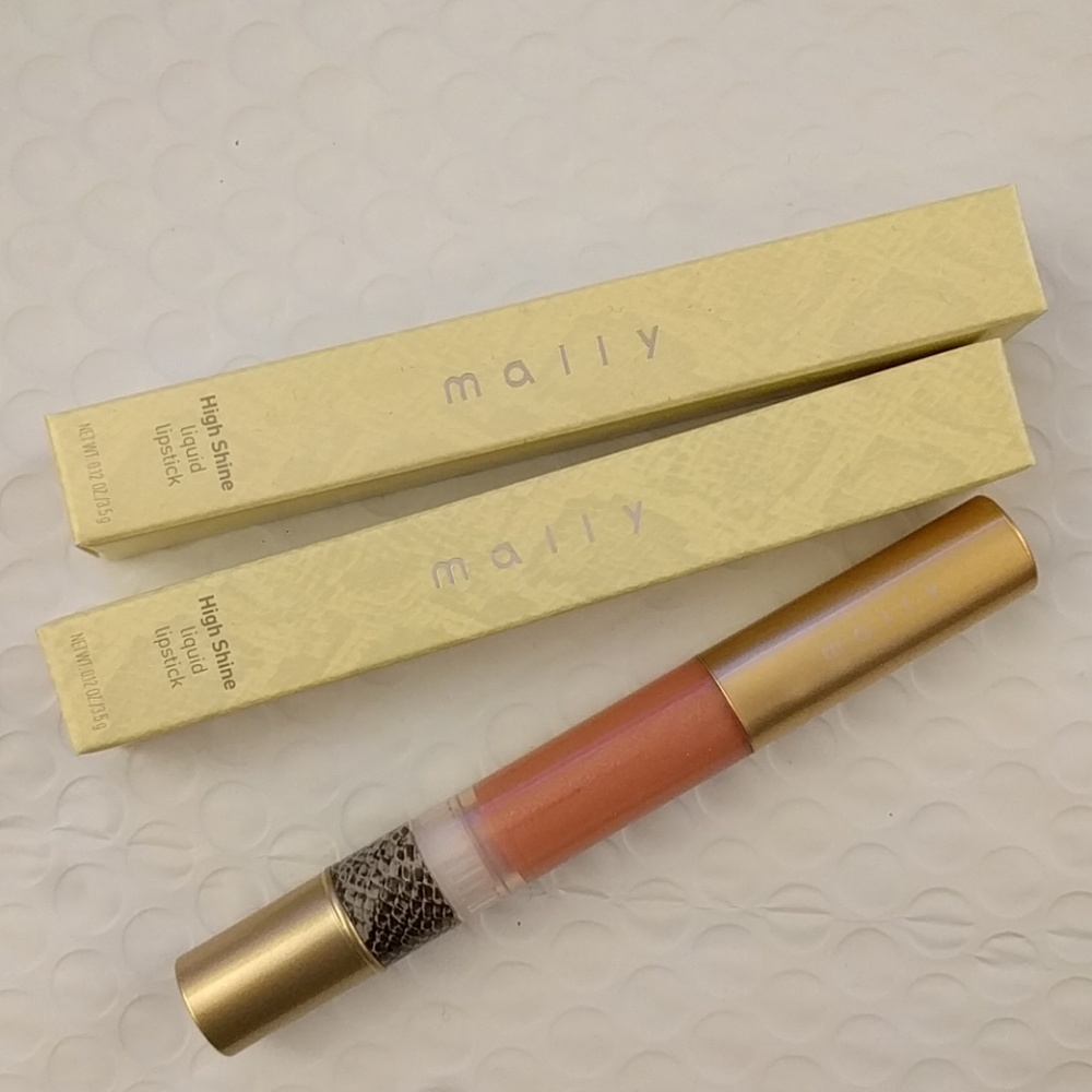 Mally High Shine Liquid Lipstick Mally's Baby X 2