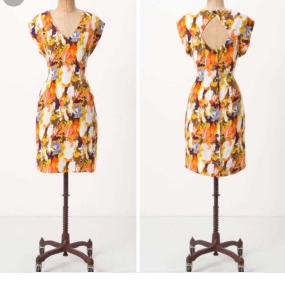 Anthropologie Maple Era Wiggle dress