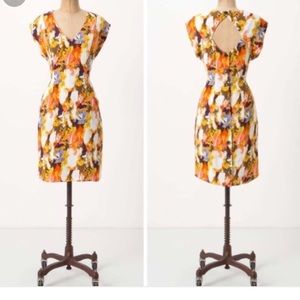 Anthropologie Maple Era Wiggle dress