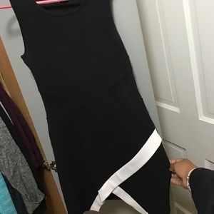Wet Seal Black and White Mini Dress