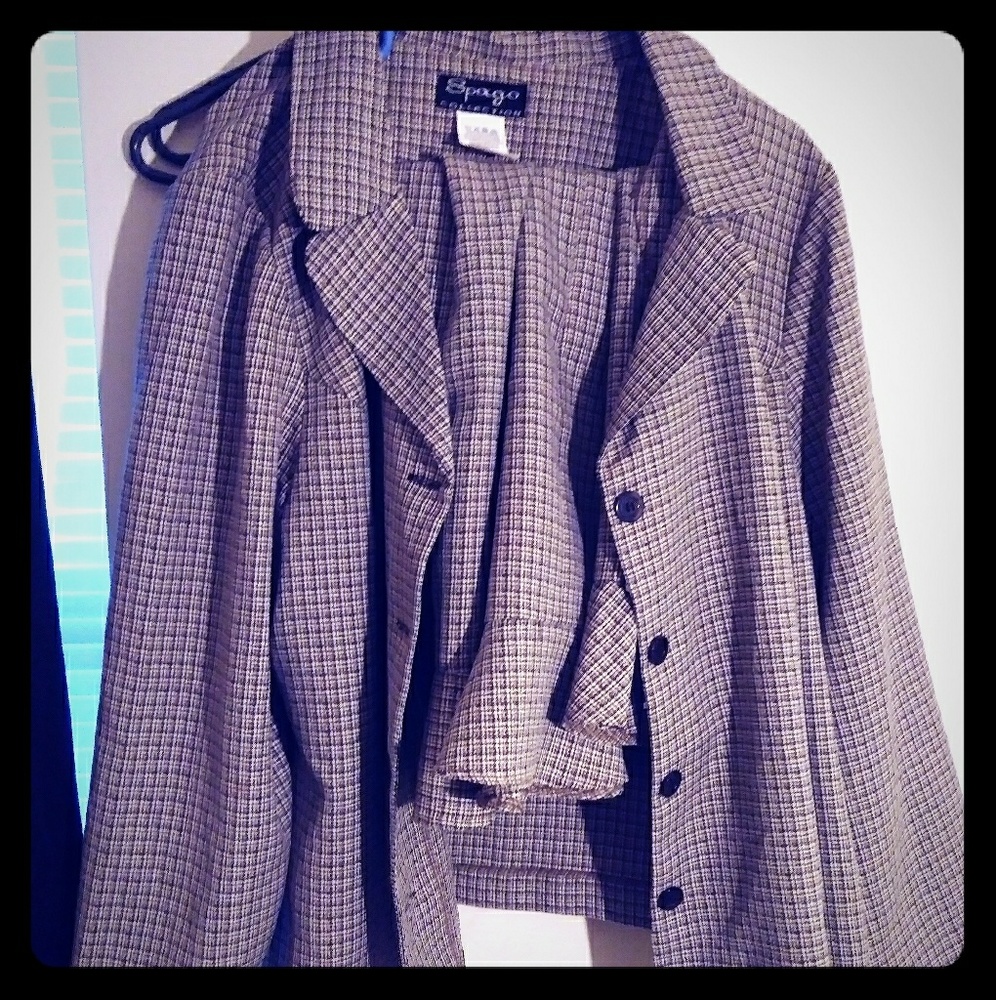 A skirt suit set