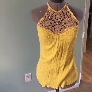 Crochet halter top