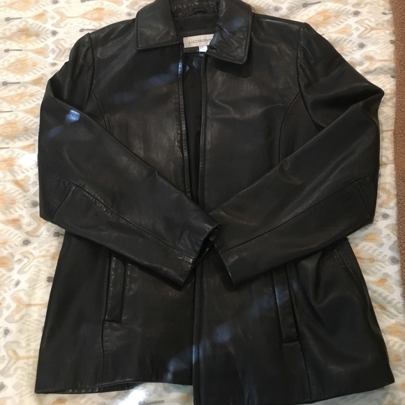 Leather Jacket Liz Claiborne | Poshmark